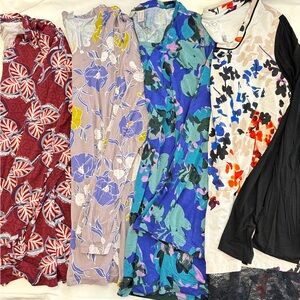 LOGO Bundle 4 L/S 1X Printed Tops